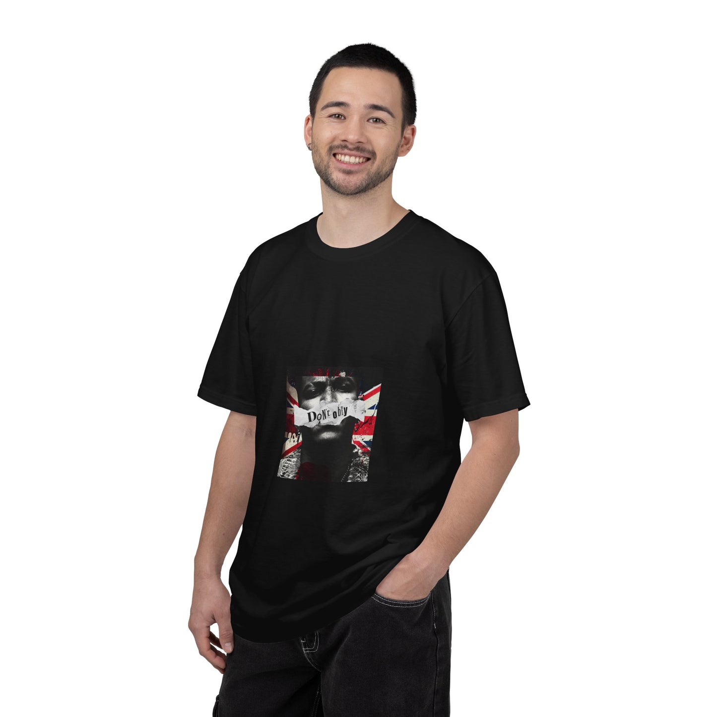 Graphic T-Shirt — 'Don't' Union Jack Photo Tee