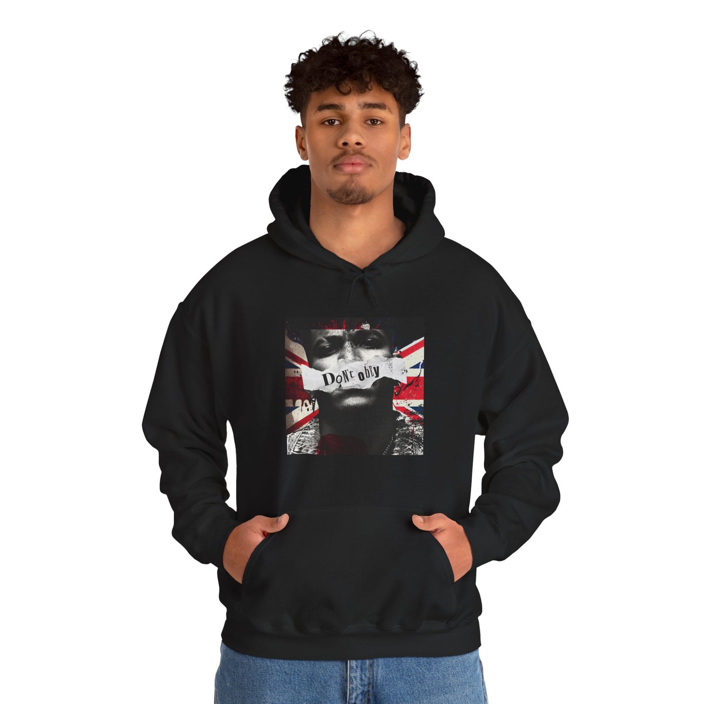 British Punk Graphic Hoodie — Union Jack Streetwear Pullover