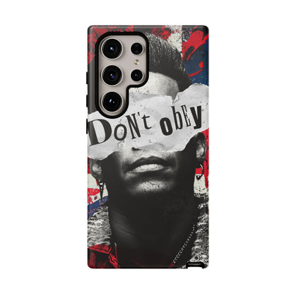 Tough Cases — 'Don't Obey' Urban Portrait Phone Case
