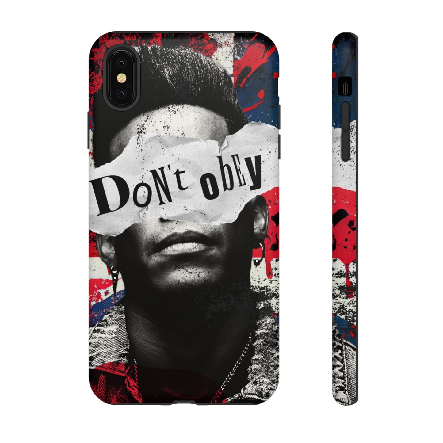 Tough Cases — 'Don't Obey' Urban Portrait Phone Case