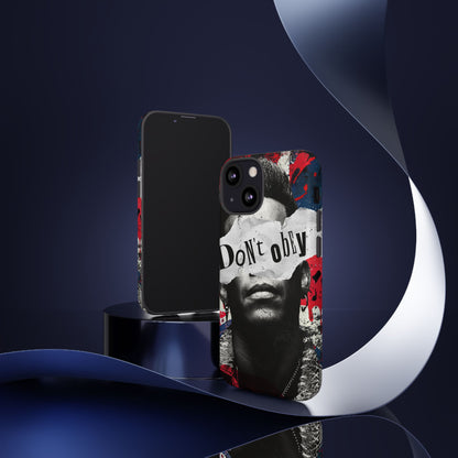 Tough Cases — 'Don't Obey' Urban Portrait Phone Case