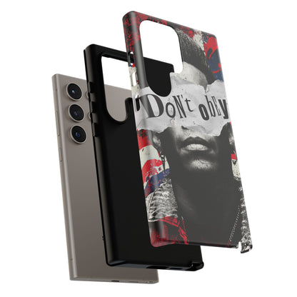 Tough Cases — 'Don't Obey' Urban Portrait Phone Case
