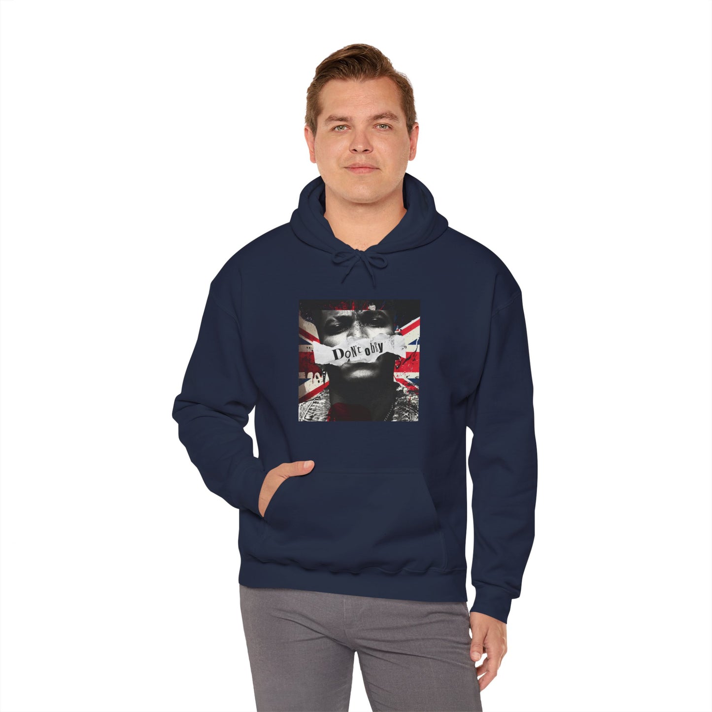 British Punk Graphic Hoodie — Union Jack Streetwear Pullover
