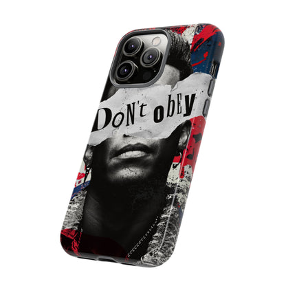 Tough Cases — 'Don't Obey' Urban Portrait Phone Case