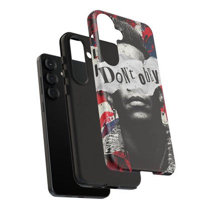 Tough Cases — 'Don't Obey' Urban Portrait Phone Case