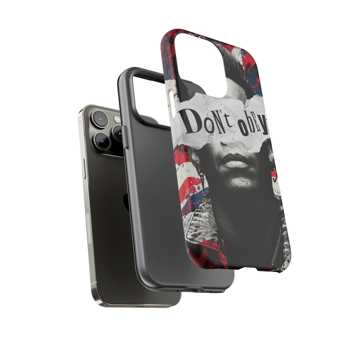 Tough Cases — 'Don't Obey' Urban Portrait Phone Case