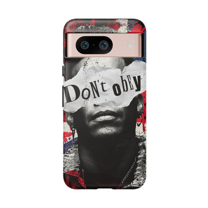 Tough Cases — 'Don't Obey' Urban Portrait Phone Case