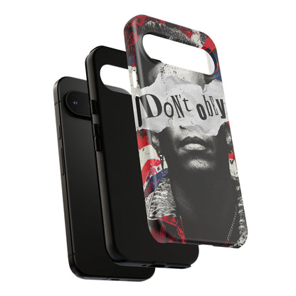 Tough Cases — 'Don't Obey' Urban Portrait Phone Case