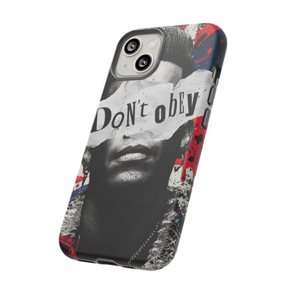 Tough Cases — 'Don't Obey' Urban Portrait Phone Case