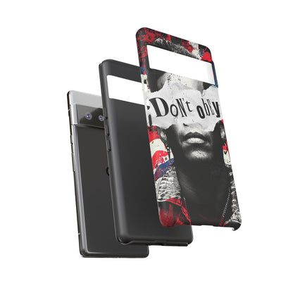 Tough Cases — 'Don't Obey' Urban Portrait Phone Case