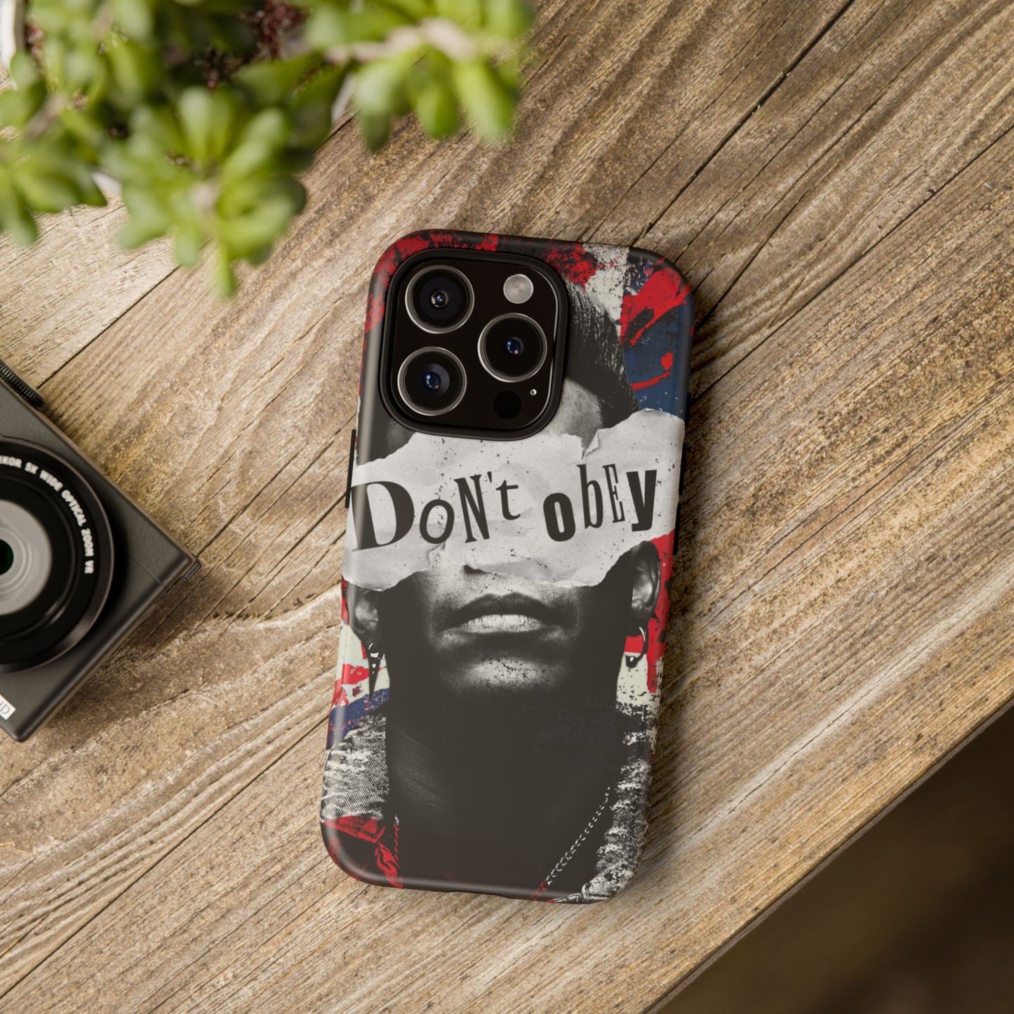 Tough Cases — 'Don't Obey' Urban Portrait Phone Case