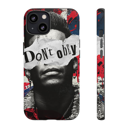 Tough Cases — 'Don't Obey' Urban Portrait Phone Case