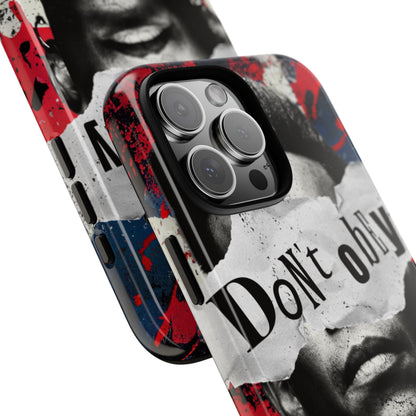 Tough Cases — 'Don't Obey' Urban Portrait Phone Case