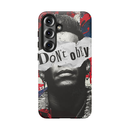 Tough Cases — 'Don't Obey' Urban Portrait Phone Case