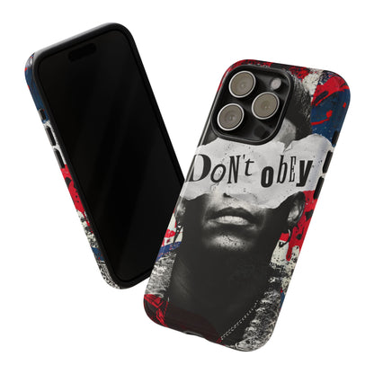 Tough Cases — 'Don't Obey' Urban Portrait Phone Case