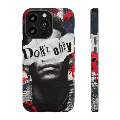 Tough Cases — 'Don't Obey' Urban Portrait Phone Case