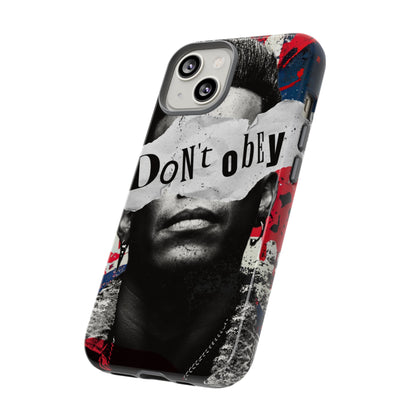 Tough Cases — 'Don't Obey' Urban Portrait Phone Case