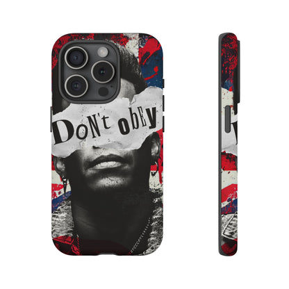 Tough Cases — 'Don't Obey' Urban Portrait Phone Case