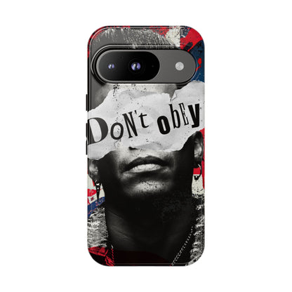 Tough Cases — 'Don't Obey' Urban Portrait Phone Case