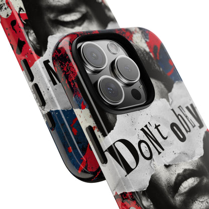 Tough Cases — 'Don't Obey' Urban Portrait Phone Case