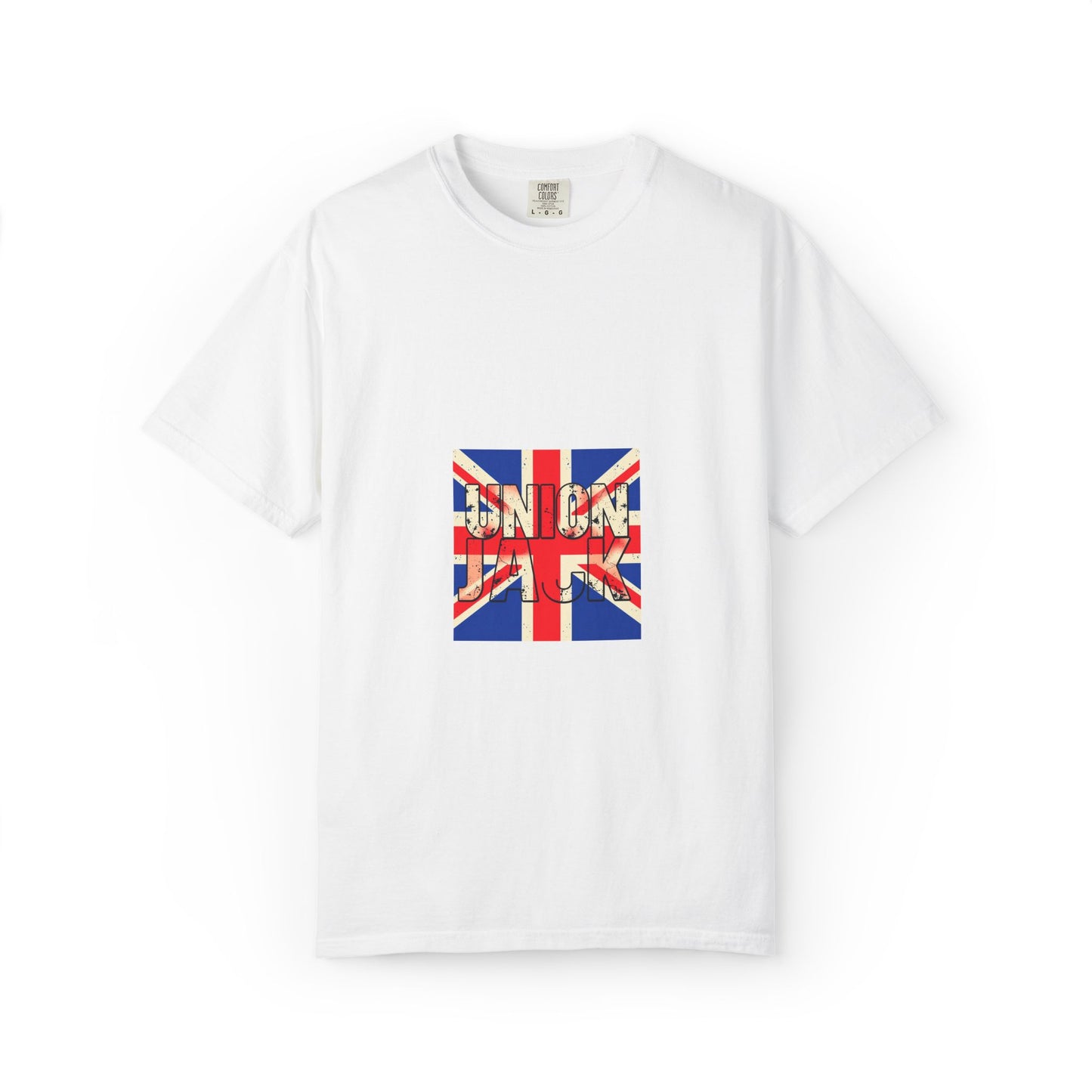 Union Jack Graphic T-Shirt – British Flag 'UNION JACK' Retro Tee