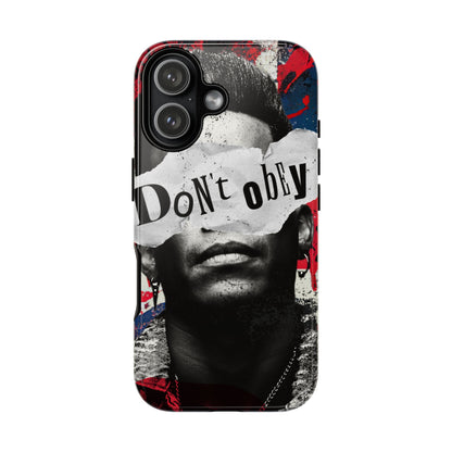 Tough Cases — 'Don't Obey' Urban Portrait Phone Case