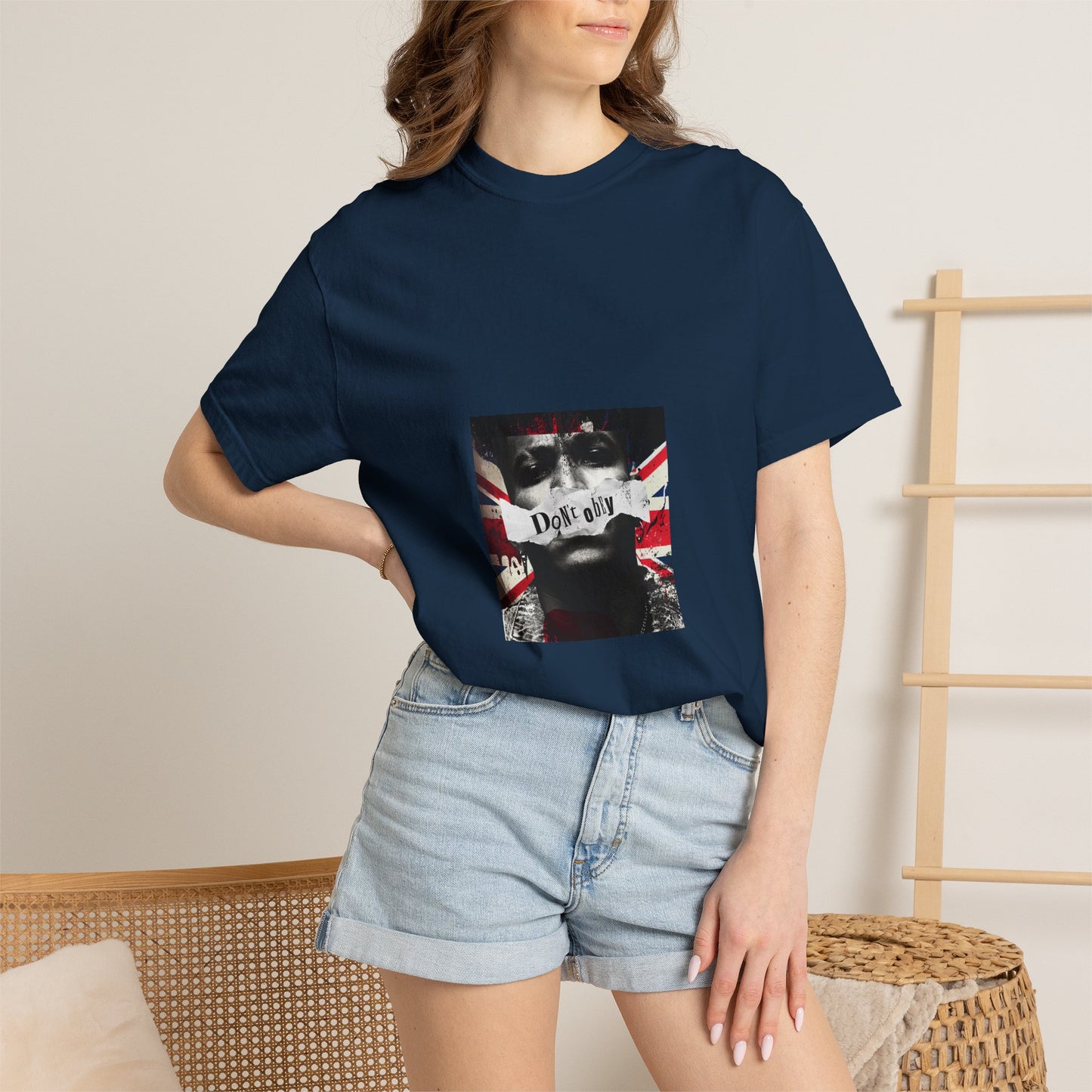 Graphic T-Shirt — 'Don't' Union Jack Photo Tee