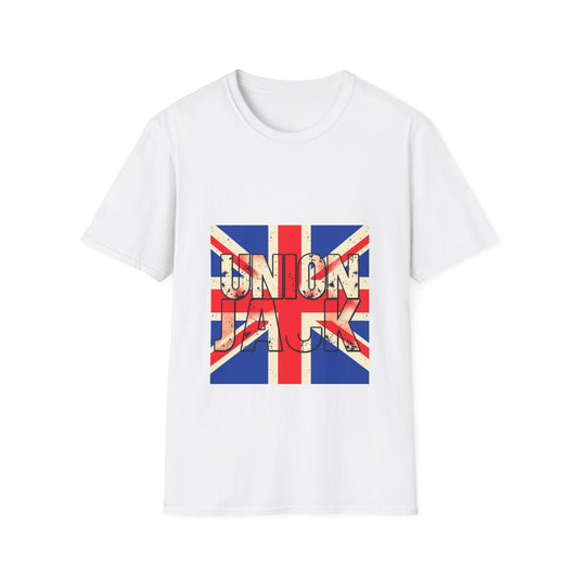 Union Jack Flag T-Shirt — Vintage British Pride Graphic Tee
