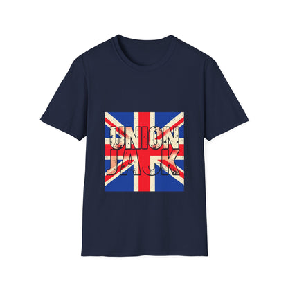 Union Jack Flag T-Shirt — Vintage British Pride Graphic Tee