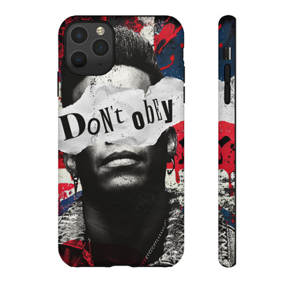 Tough Cases — 'Don't Obey' Urban Portrait Phone Case
