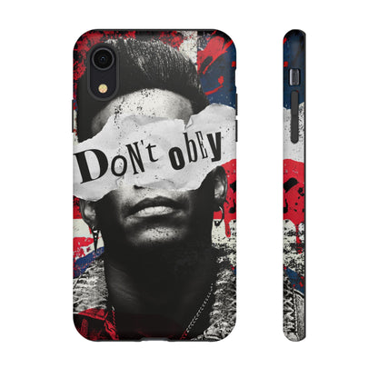Tough Cases — 'Don't Obey' Urban Portrait Phone Case