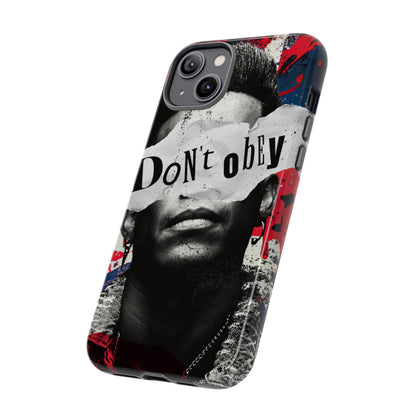 Tough Cases — 'Don't Obey' Urban Portrait Phone Case