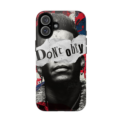 Tough Cases — 'Don't Obey' Urban Portrait Phone Case