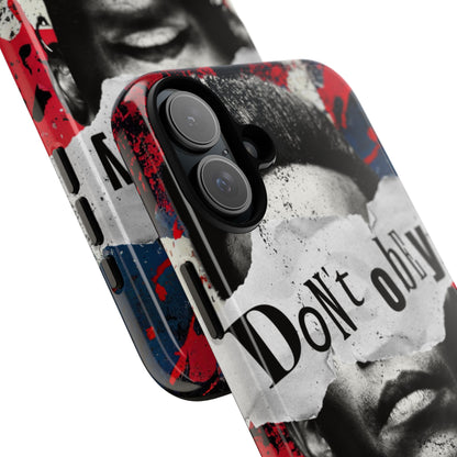 Tough Cases — 'Don't Obey' Urban Portrait Phone Case