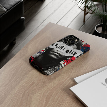 Tough Cases — 'Don't Obey' Urban Portrait Phone Case