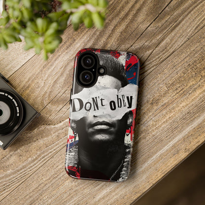 Tough Cases — 'Don't Obey' Urban Portrait Phone Case