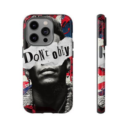 Tough Cases — 'Don't Obey' Urban Portrait Phone Case
