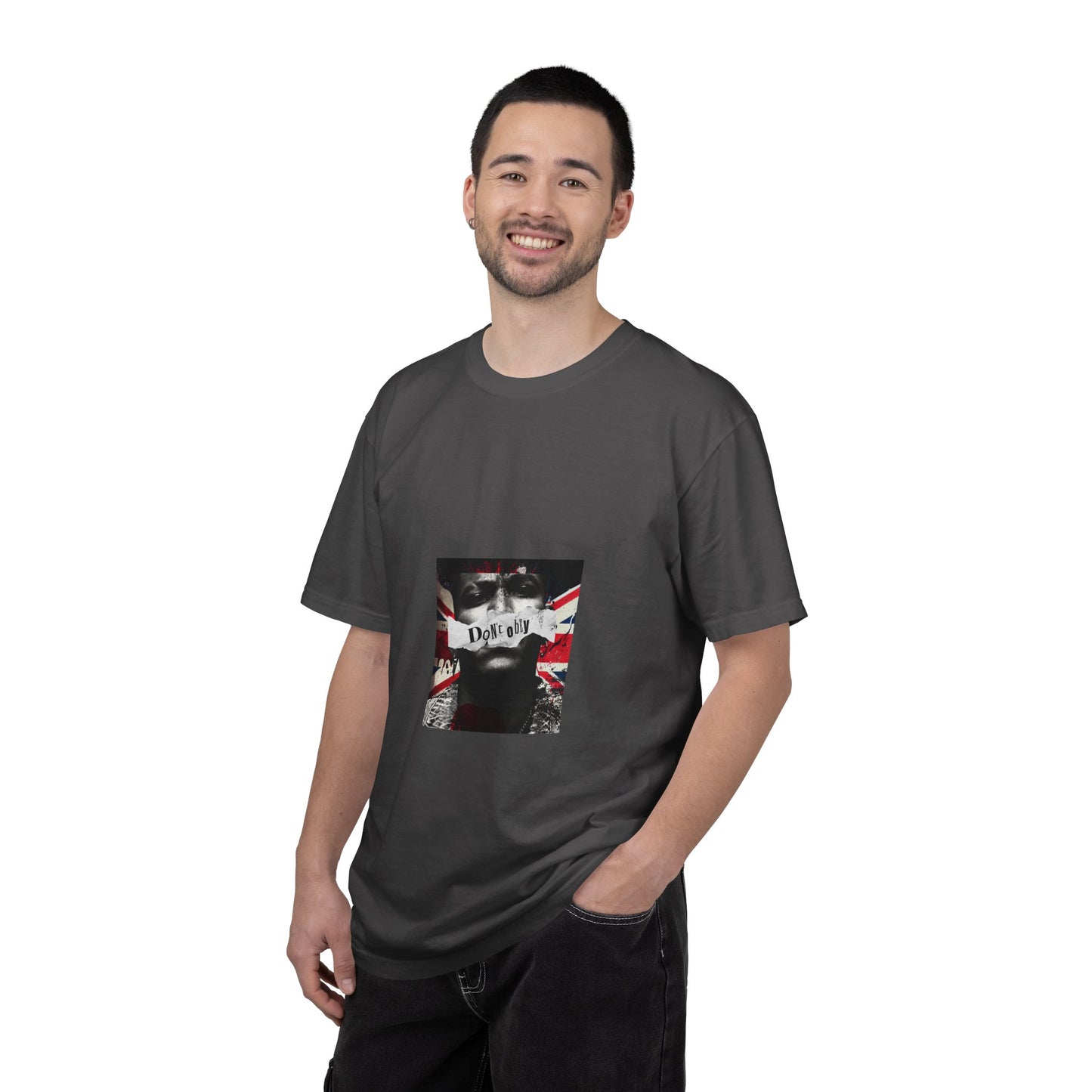 Graphic T-Shirt — 'Don't' Union Jack Photo Tee