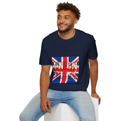 Union Jack Flag T-Shirt — Vintage British Pride Graphic Tee