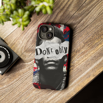 Tough Cases — 'Don't Obey' Urban Portrait Phone Case