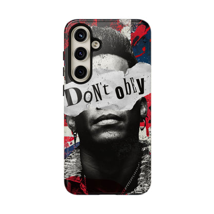 Tough Cases — 'Don't Obey' Urban Portrait Phone Case