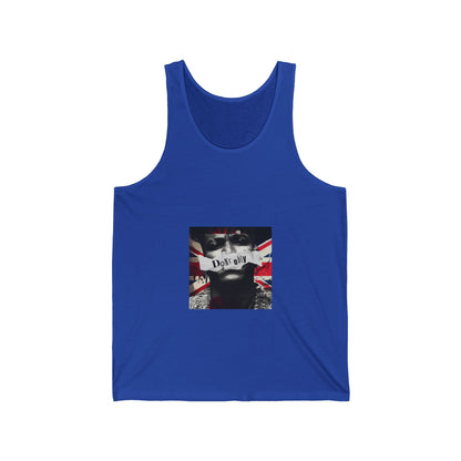Unisex Tank Top — 'Don't Obey' Graphic Urban Flag Design