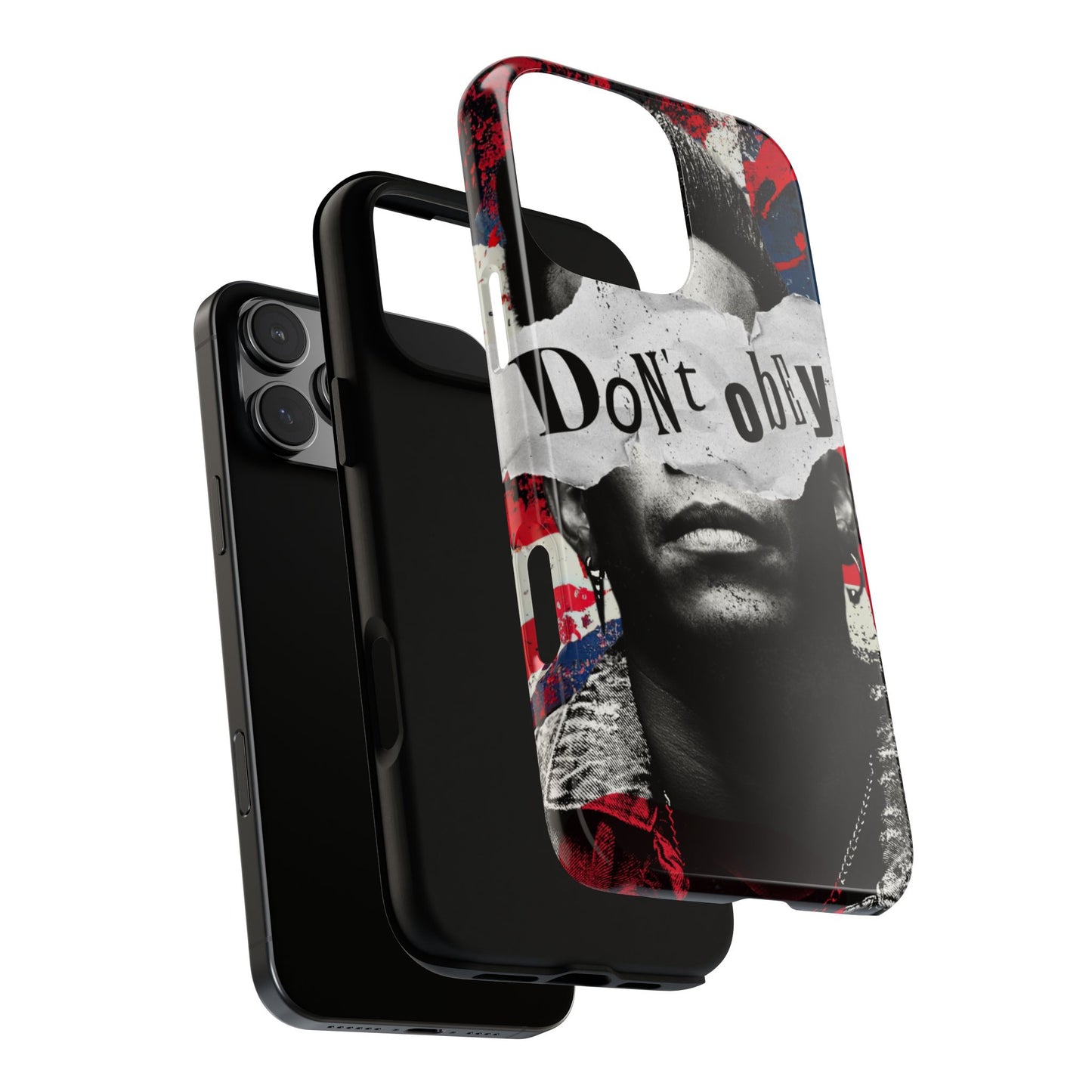 Tough Cases — 'Don't Obey' Urban Portrait Phone Case