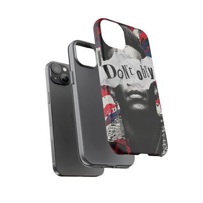 Tough Cases — 'Don't Obey' Urban Portrait Phone Case