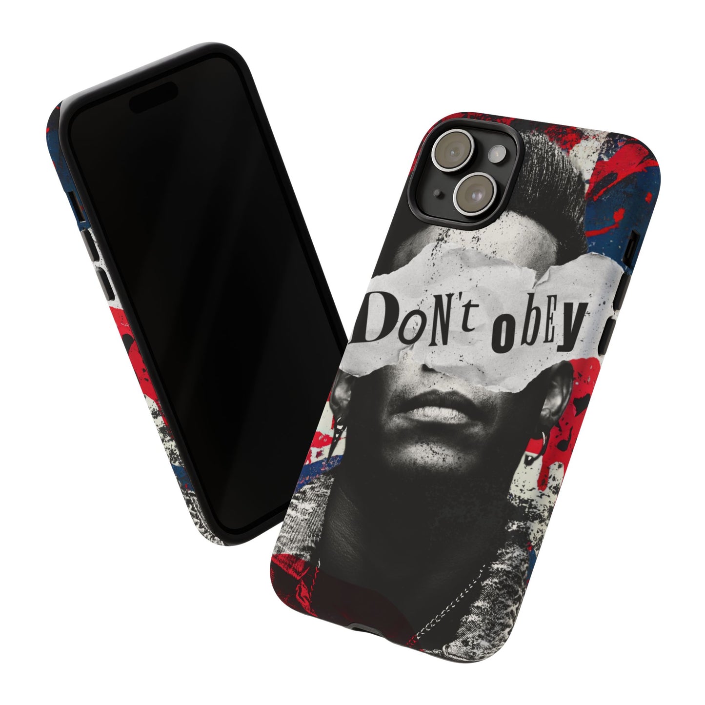 Tough Cases — 'Don't Obey' Urban Portrait Phone Case