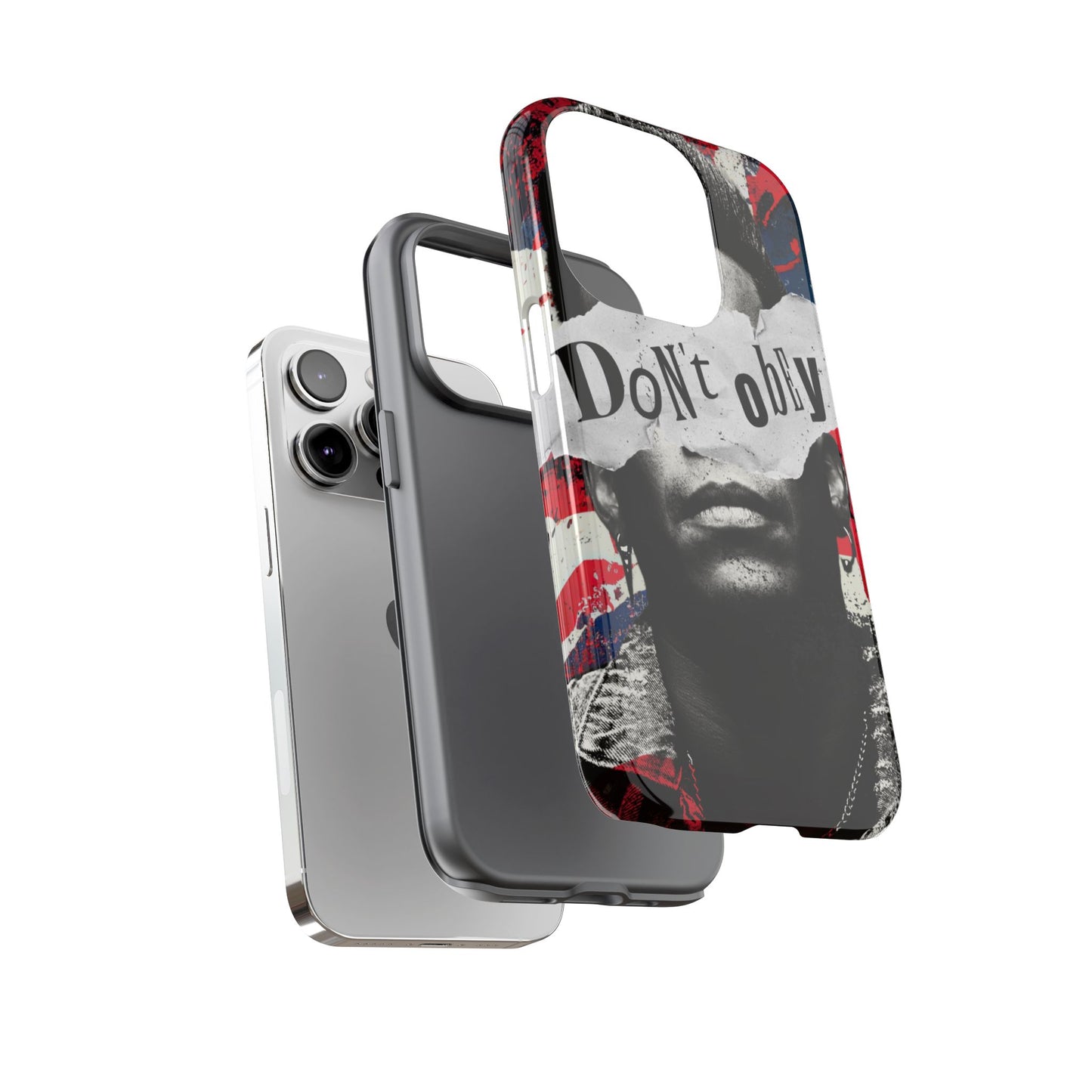 Tough Cases — 'Don't Obey' Urban Portrait Phone Case
