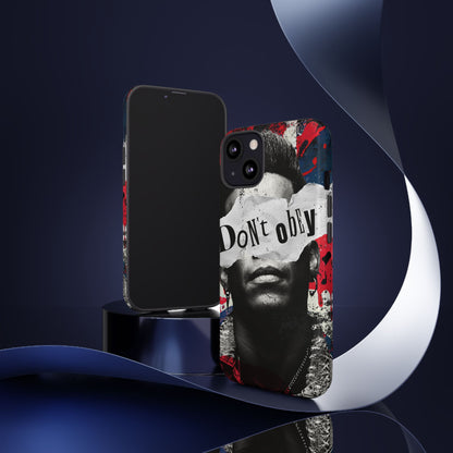 Tough Cases — 'Don't Obey' Urban Portrait Phone Case