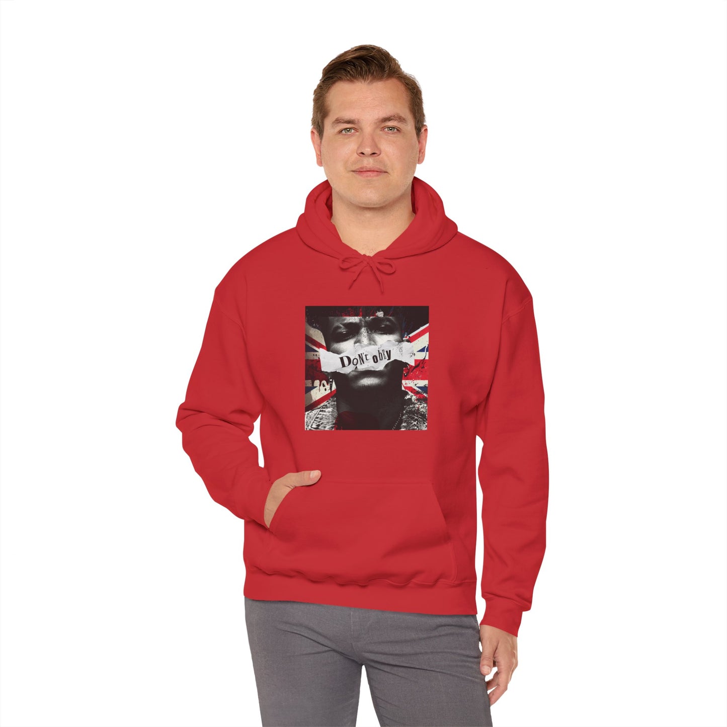 British Punk Graphic Hoodie — Union Jack Streetwear Pullover
