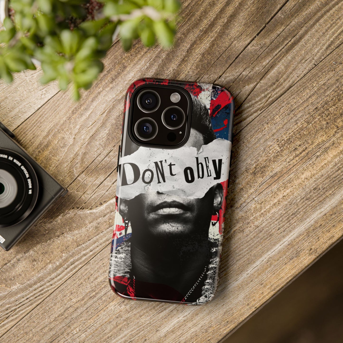 Tough Cases — 'Don't Obey' Urban Portrait Phone Case
