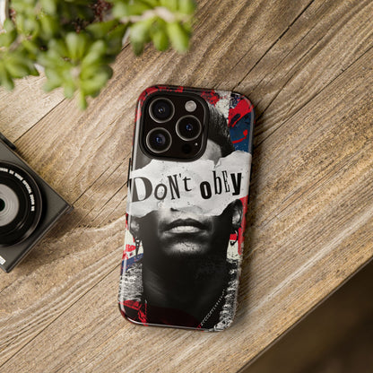 Tough Cases — 'Don't Obey' Urban Portrait Phone Case